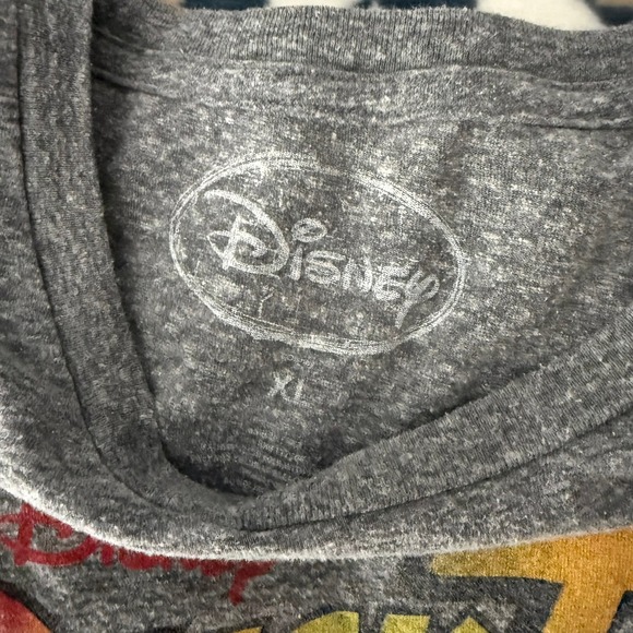 Disney Bundle DuckTales & Peter Pan T-Shirts XL Grey and Green Short Sleeve - Picture 7 of 16